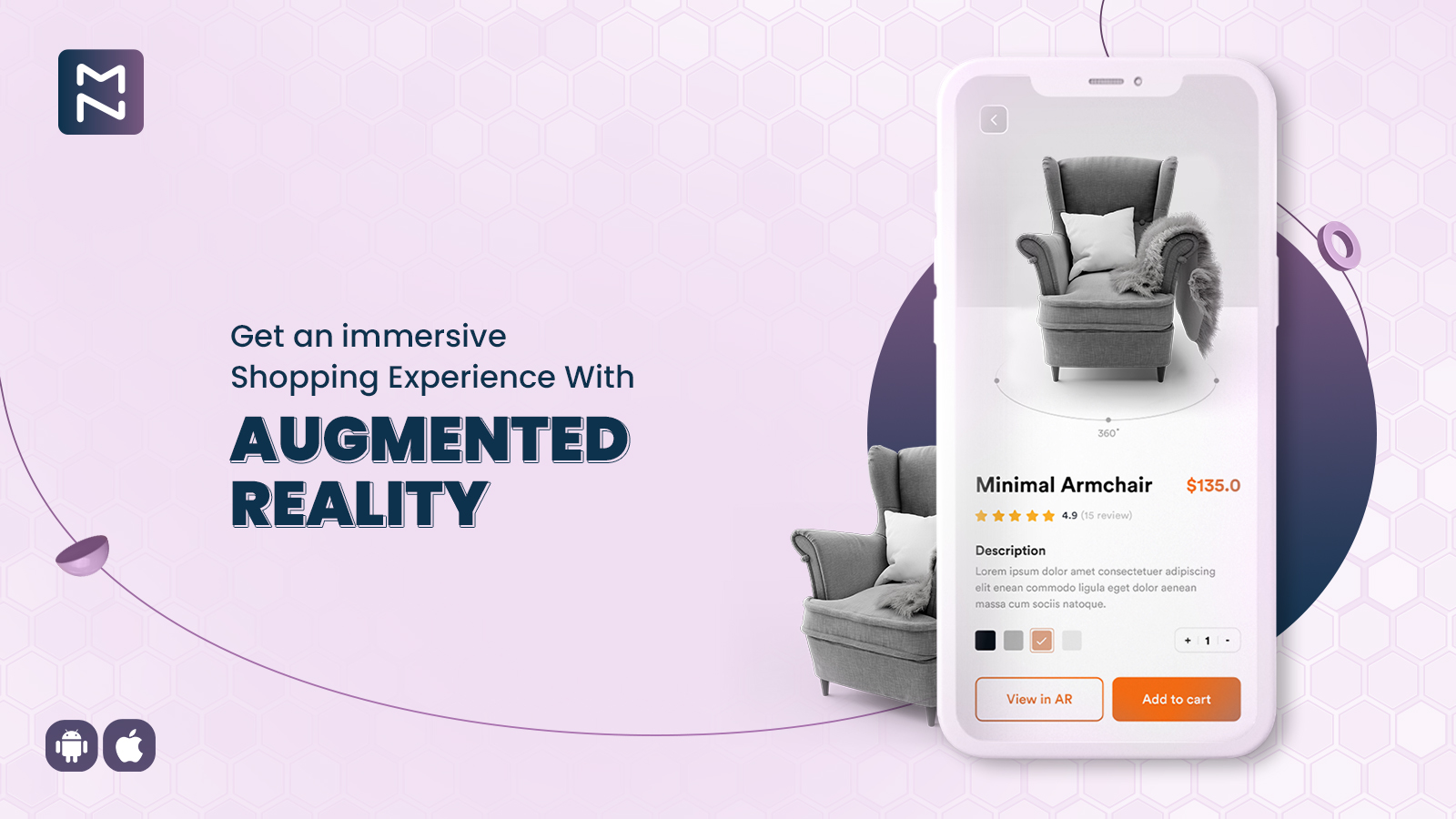 screenshot of MageNative Shopify Mobile App